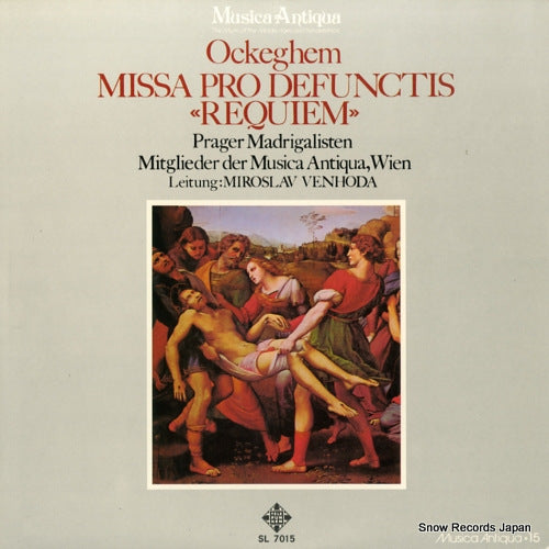 VENHODA, MIROSLAV ockeghem; missa pro defunctis "requiem" SL7015