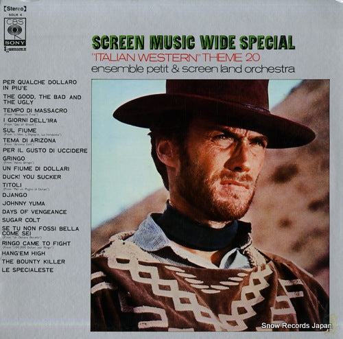ENSEMBLE PETIT AND SCREEN LAND ORCHESTRA italian western theme 20 SOLH4