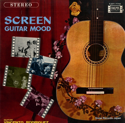 RODRIGUEZ, VINCENTO screen guitar mood SJET-7714