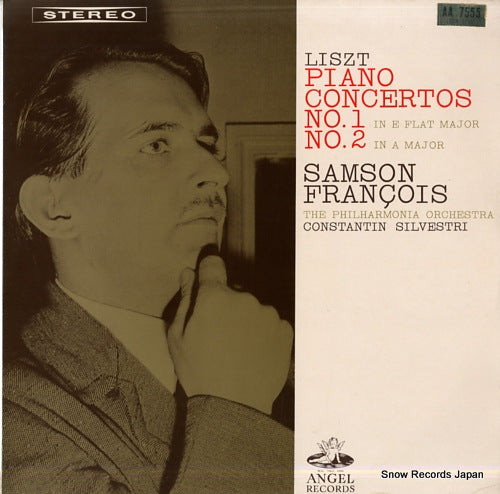 FRANCOIS, SAMSON liszt; piano concertos no1 & 2 AA7555