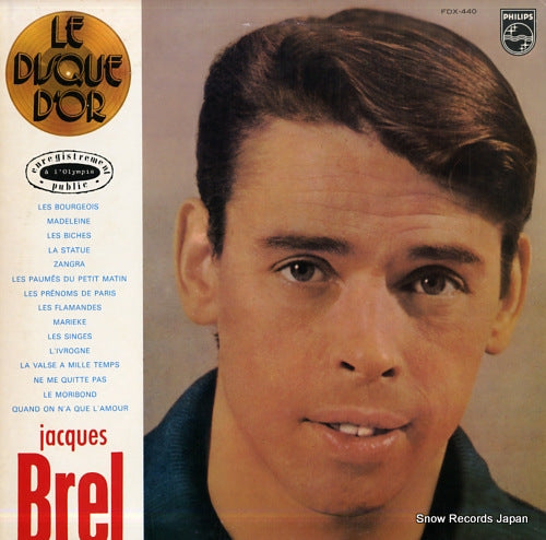 BREL, JACQUES jacques brel a l'olympia FDX-440