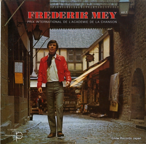MEY, FREDERIK prix international de l'academie de la chanson vol.1 13NP601