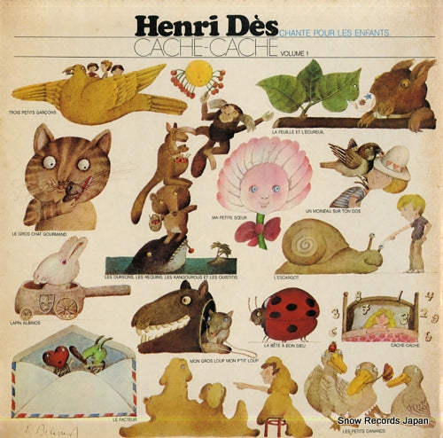 DES, HENRI cahe-cache volume 1 DES37384