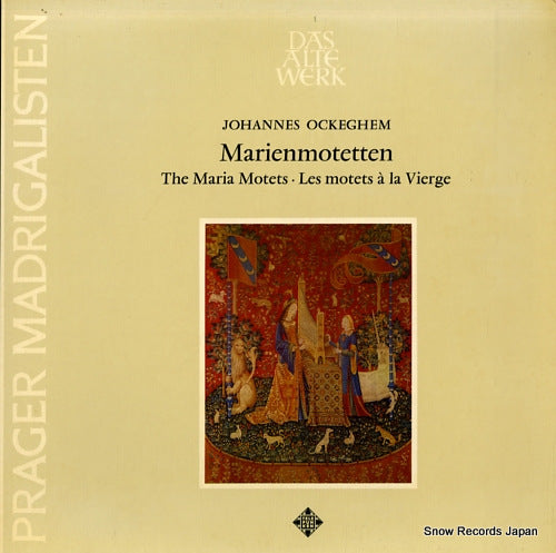 VENHODA, MIROSLAV ockeghem; marienmotetten 6.41878/641878AW