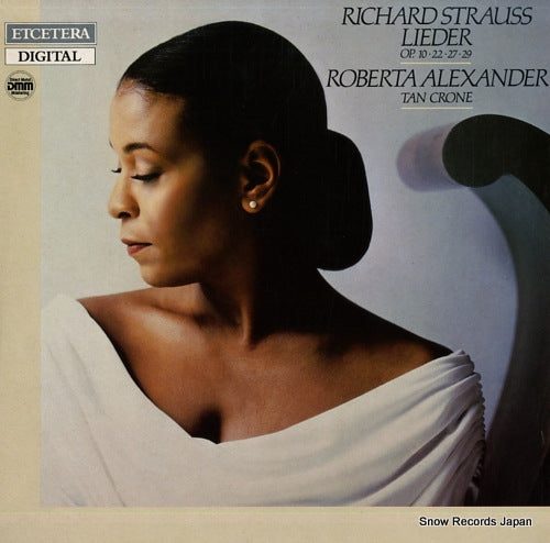 ALEXANDER, ROBERTA strauss; lieder op.10 & 22 & 27 & 29 ETC1028