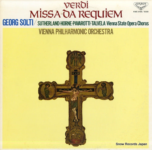 SOLTI, GEORG verdi; missa da requiem K18C-9199/9200