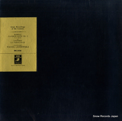 LANDOWSKA, WANDA rameau; clavecin suite no.2 GR-2126