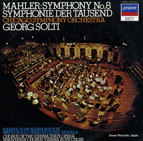 SOLTI, GEORG mahler; symphony no.8 "symphonie der tausend" L45C-3054