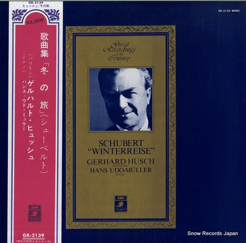 HUSCH, GERHARD schubert; winterreise GR-2139