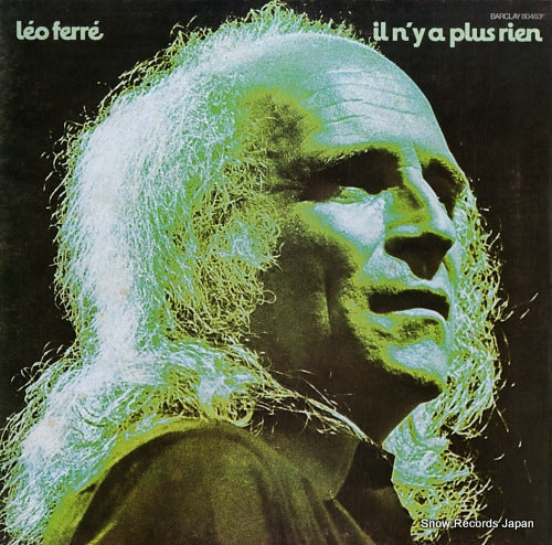 FERRE, LEO il n'y a plus rien 80483