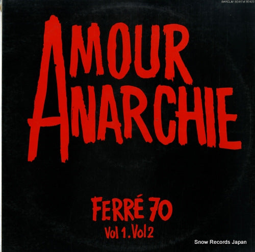 FERRE, LEO amour narchie vol.1 & 2 80417ET80423