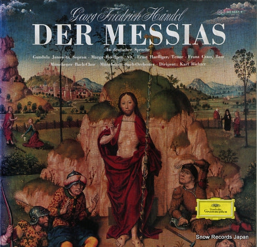 RICHTER, KARL handel; der messias MG8657/9