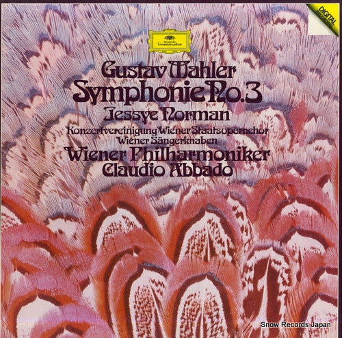 ABBADO, CLAUDIO mahler; symphonie no.3 2741010