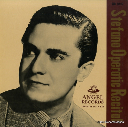 STEFANO, GIUSEPPE DI stefano operatic recital HB1032