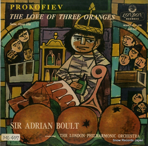 BOULT, SIR ADRIAN prokofiev; the love of three oranges MP-69