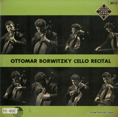 BORWITZKY, OTTOMAR cello recital MPT-41