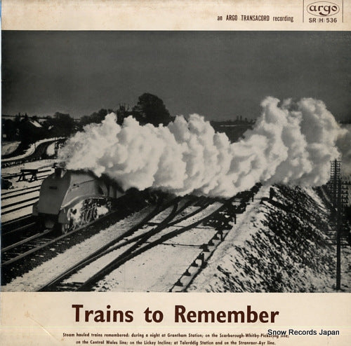 HANDFORD, PETER trains to remember SR(H)536