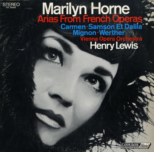HORNE, MARILYN arias from french operas OS26064