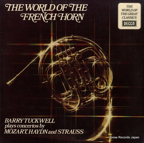 TUCKWELL, BARRY the world of the french horn SPA393