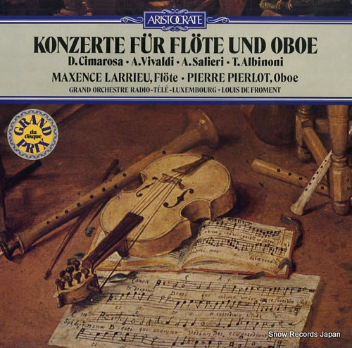 LARRIEU, MAXENCE / PIERRE BOULEZ konzerte fur flote und oboe EA27021