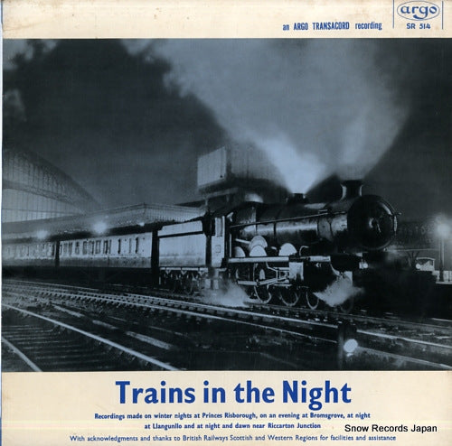HANDFORD, PETER trains in the night SR514