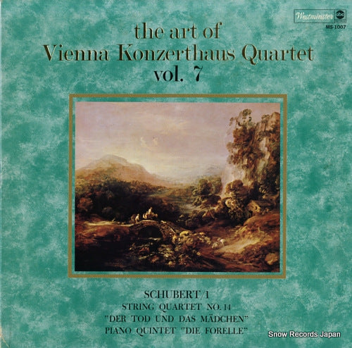 VIENNA KONZERTHAUS QUARTET, THE the art of vienna konzerthaus quartet vol.7 MS-1007