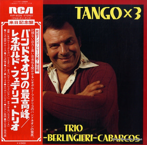 TRIO FEDERICO - BERLINGIERI - CABARCOS tango x3 RVP-6026