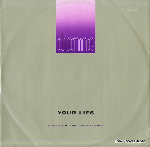 DIONNE your lies CBE1248