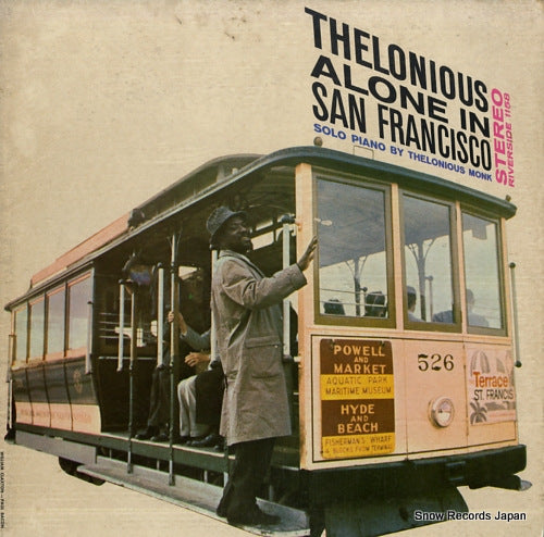 MONK, THELONIOUS thelonious alone in san francisco RLP1158