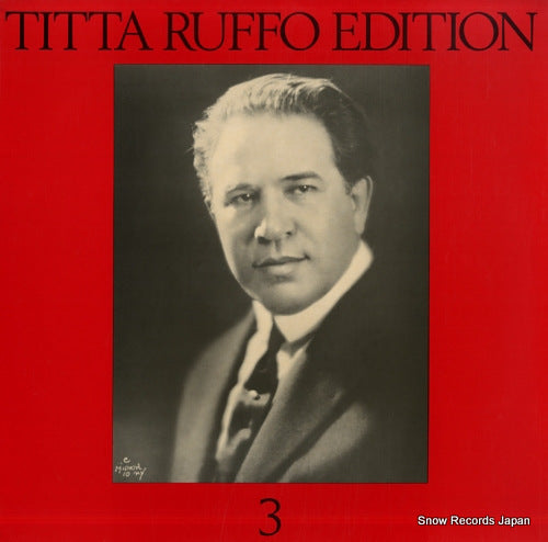 RUFFO, TITTA tittaruffo edition 3 LV509