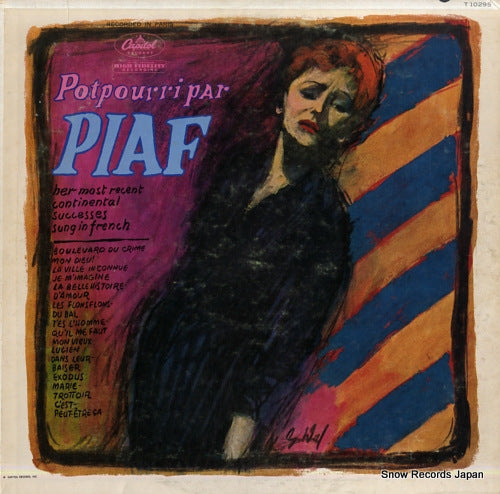 PIAF, EDITH potpourri par piaf T10295