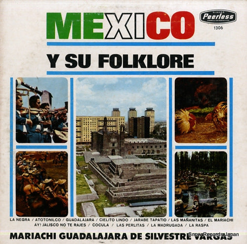 MARIACHI MONUMENTAL DE SILVESTRE VARGAS mexico y su folklore MS-1306