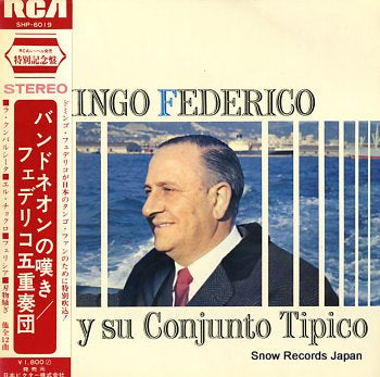 FEDERICO, DOMINGO domingo federico y su conjunto tipico SHP-6019