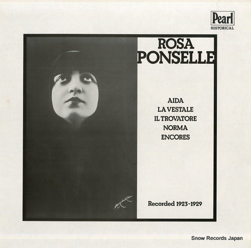 PONSELLE, ROSA rosa ponselle GEMM207