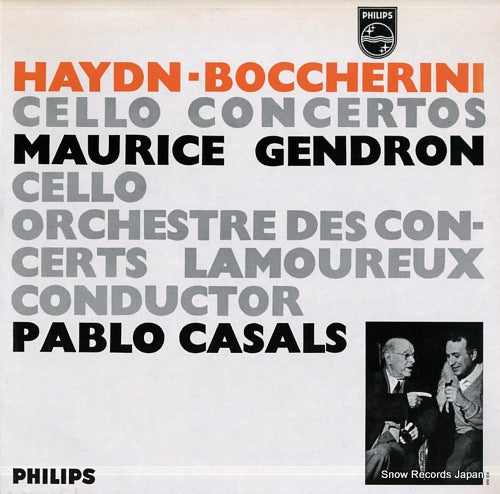 GENDRON, MAURICE haydn / boccherini; cello concertos 835069AY