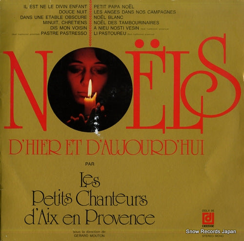 LES PETITS CHANTEURS D'AIX EN PROVENCE noels d'hier et d'aujourd'hui DDLX95