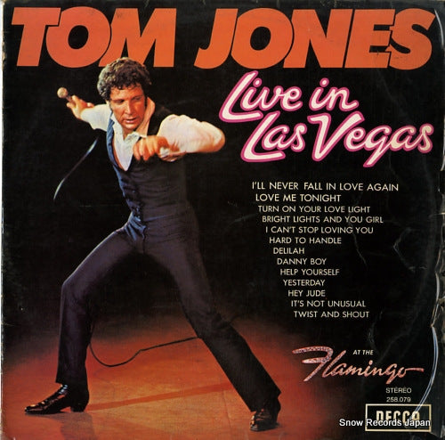 JONES, TOM live in las vegas 258.079