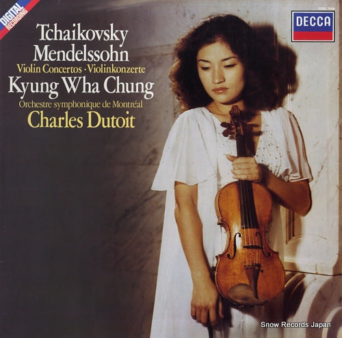 CHUNG, KYUNG-WHA tchaikovsky / mendelssohn; violin concertos SXDL7558