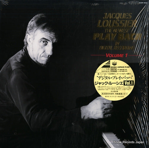 LOUSSIER, JAQUES the newest play bach vol.1 K20P9435