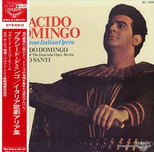 DOMINGO, PLACIDO arias from italian opera SLC2289