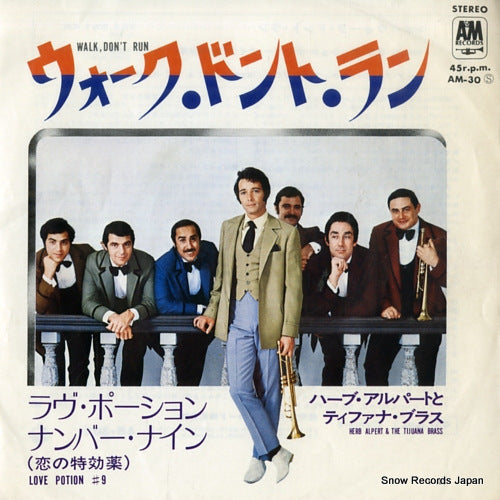 ALPERT, HERB, AND THE TIJUANA BRASS walk, don't run AM-30