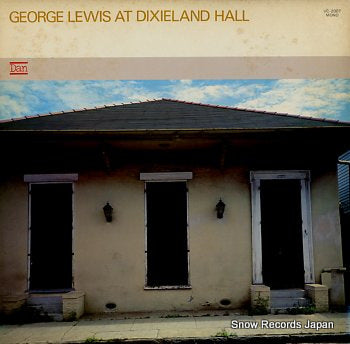 LEWIS, GEORGE george lewis at dixieland hall VC-2007