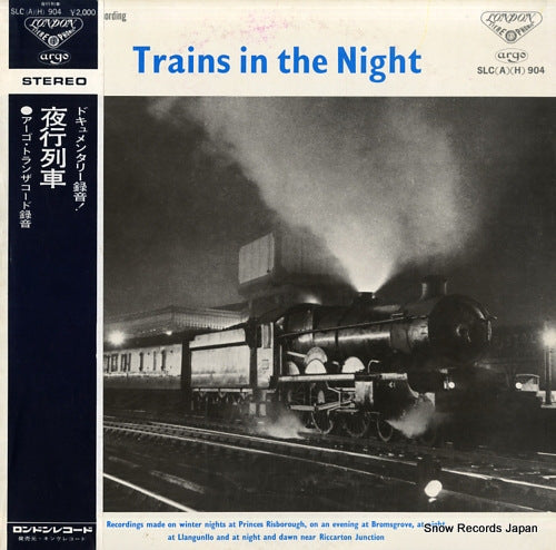 HANDFORD, PETER trains in the night SLC(A)(H)904