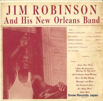 ROBINSON, JIM jim robinson and his new orleans band PLP1