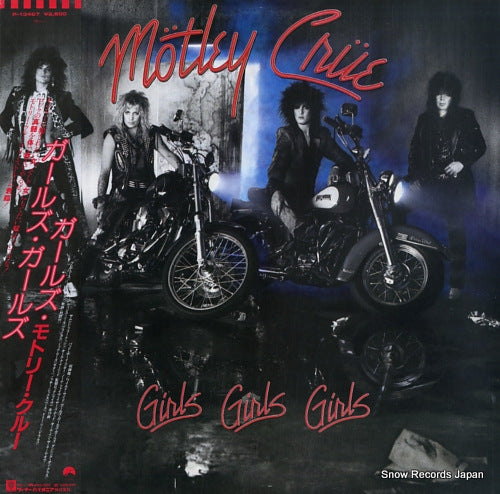 MOTLEY CRUE girls girls girls P-13467