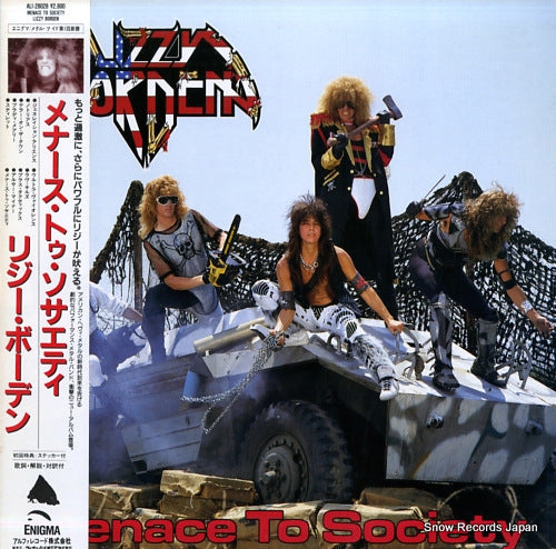 LIZZY BORDEN menace to society ALI-28028