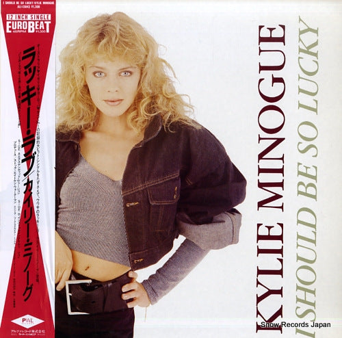 MINOGUE, KYLIE i should be so lucky ALI-13043