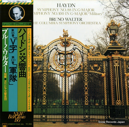 WALTER, BRUNO haydn; symphony no.88 & 100 "military" 23AC616