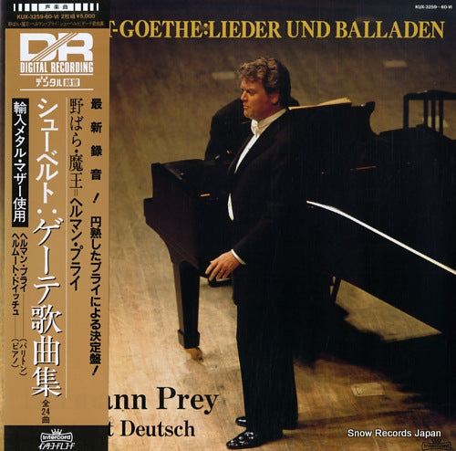 PREY, HERMANN schubert-goethe; lieder und balladen KUX-3259-60-VI
