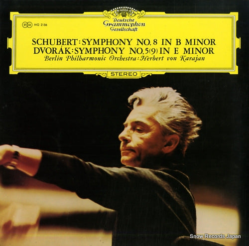 KARAJAN, HERBERT VON schubert; symphony no.8 in b minor (unfinished) MG2156